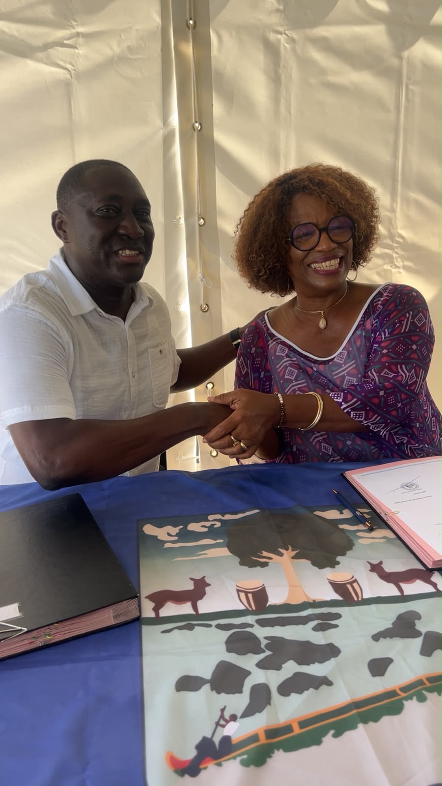 Grand-Santi et Cayenne unissent leurs forces à travers une convention de jumelage et de coopération